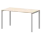 Офисная мебель Арго-М Стол на металлокаркасе АМ-002.60 Бук/Белый 1200x600x760