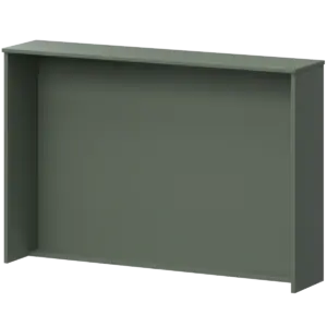 Ресепшн Арго Стойка прямая А-554 Белый 1660х360х1220