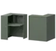 Ресепшн Арго Стойка угловая правая А-556 Тайга 900x900x1220