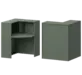Ресепшн Арго Стойка угловая правая А-556.60 Тайга 600х900х1220