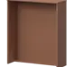 Ресепшн Арго Стойка прямая А-551 Терракота 360x960x1220