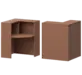Ресепшн Арго Стойка угловая левая А-555.60 Терракота 900x900x1220