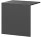 Ресепшн Арго Накладка для стойки А-651 Антрацит 510x380x560