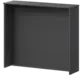 Ресепшн Арго Стойка прямая А-552 Антрацит 1260x360x1220