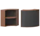 Ресепшн Арго Стойка радиальная А-550 Терракота 900x900x1220
