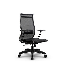 Кресло руководителя МЕТТА Комплект 9/T2 основание 17831 Сетка Т Черный 520х200х900