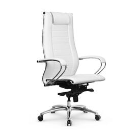 Кресло руководителя Samurai Lux-2 Кожа MPES Белый 680х260х910