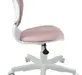 Кресло 1139 FW PL White велюр Bliss 08 розовый