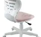 Кресло 1139 FW PL White велюр Bliss 08 розовый