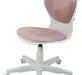 Кресло 1139 FW PL White велюр Bliss 08 розовый