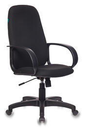 Кресло руководителя Бюрократ CH-808AXSN Ткань черная 3C11