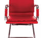 Конференц-кресло Бюрократ CH-993 Low-V Искус. кожа красная