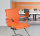 Конференц-кресло Бюрократ CH-993 Low-V Искус. кожа оранжевая