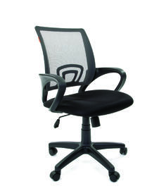Кресло офисное Chairman 696 Ткань TW/Сетка Черный/серый