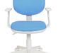 Кресло детское Бюрократ CH-W356AXSN Ткань 15-107 голубая