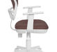 Кресло детское Бюрократ CH-W797 Сиденье ткань TW-14C коричневая/спинка сетка TW-14C коричневая