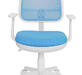 Кресло детское Бюрократ CH-W797 Сиденье ткань TW-55 голубая / спинка сетка TW-55 голубая