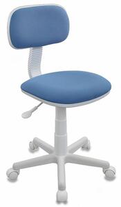 Кресло детское Бюрократ CH-W201NX Ткань 26-24 голубая