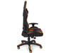 Игровое кресло iCar 10724 Искус. кожа оранжевая/черная 360x650x870