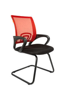 Конференц-кресло Chairman 696 V Ткань TW/Сетка Черный/оранжевый