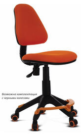 Кресло детское Бюрократ KD-4-F Ткань TW-96-1 оранжевая