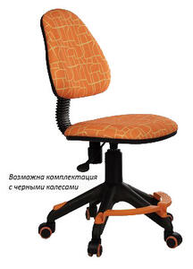 Кресло детское Бюрократ KD-4-F Ткань PENCIL-GN