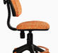 Кресло детское Бюрократ KD-4-F Ткань оранжевая жираф GIRAFFE
