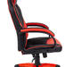 Кресло игровое (геймерское) Chairman Game 17 Экокожа/Ткань TW Черный/красный