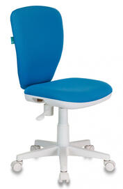 Кресло детское Бюрократ KD-W10 Ткань 26-24 голубая