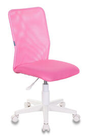 Кресло детское Бюрократ KD-9 Ткань TW-13A розовая