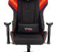 Кресло игровое Бюрократ Viking 4 AERO Искус. кожа черная/ткань черная 26-28/сетка краснаяTW-97N-оранжеваяTW-96-1-сераяTW-12