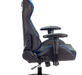 Кресло игровое Бюрократ Viking 4 AERO Искус. кожа черная/ткань черная 26-28/сетка синяяTW-10-голубаяTW-55-сераяTW-12