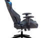 Кресло игровое Бюрократ Viking 4 AERO Искус. кожа черная/ткань черная 26-28/сетка синяяTW-10-голубаяTW-55-сераяTW-12