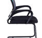 Конференц-кресло Бюрократ CH-695N-AV Сиденье ткань TW-11 черная/спинка сетка TW-04 серая