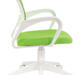 Офисное кресло Бюрократ CH-W695NLT Сиденье ткань TW-18 салатовая/спинка сетка TW-03А салатовая