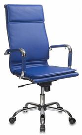 Кресло руководителя Бюрократ CH-993 Искус. кожа синяя