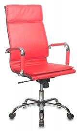 Кресло руководителя Бюрократ CH-993 Искус. кожа красная