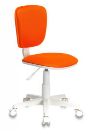 Кресло детское Бюрократ CH-W204NX Ткань TW-96-1 оранжевая