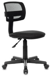 Кресло детское Бюрократ CH-299NX Сиденье ткань Neo Black черная/спинка сетка TW-01 черная