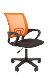 Кресло офисное Chairman 696 LT Ткань С/Сетка Черный/оранжевый