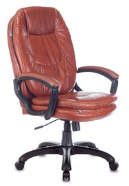 Кресло руководителя Бюрократ CH-868N Искус. кожа коричневая