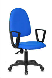 Офисное кресло Бюрократ CH-1300N Ткань синяя 3С-06
