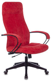 Кресло Бюрократ CH-608Fabric Ткань Velvet 88 красный