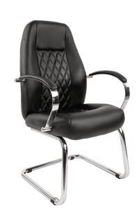 Конференц-кресло Chairman 950 V Экокожа Черный