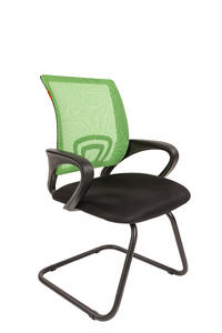 Конференц-кресло Chairman 696 V Ткань TW/Сетка Черный/зеленый