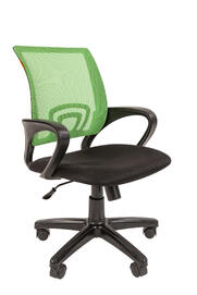 Кресло офисное Chairman 696 Ткань TW/Сетка Черный/зеленый