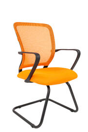 Конференц-кресло Chairman 698 V Ткань TW/Сетка Оранжевый
