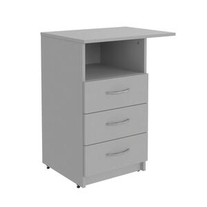 Офисная мебель Simple Тумба приставная левая SC-3D.2(L) Дуб Сонома светлый 600х450х760