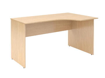 Офисная мебель Simple Стол эргономичный SET140-1(R) Легно светлый 1400х900х760