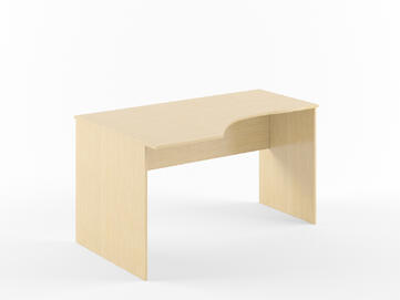 Офисная мебель Simple Стол эргономичный SET140-1(L) Легно светлый 1400х900х760